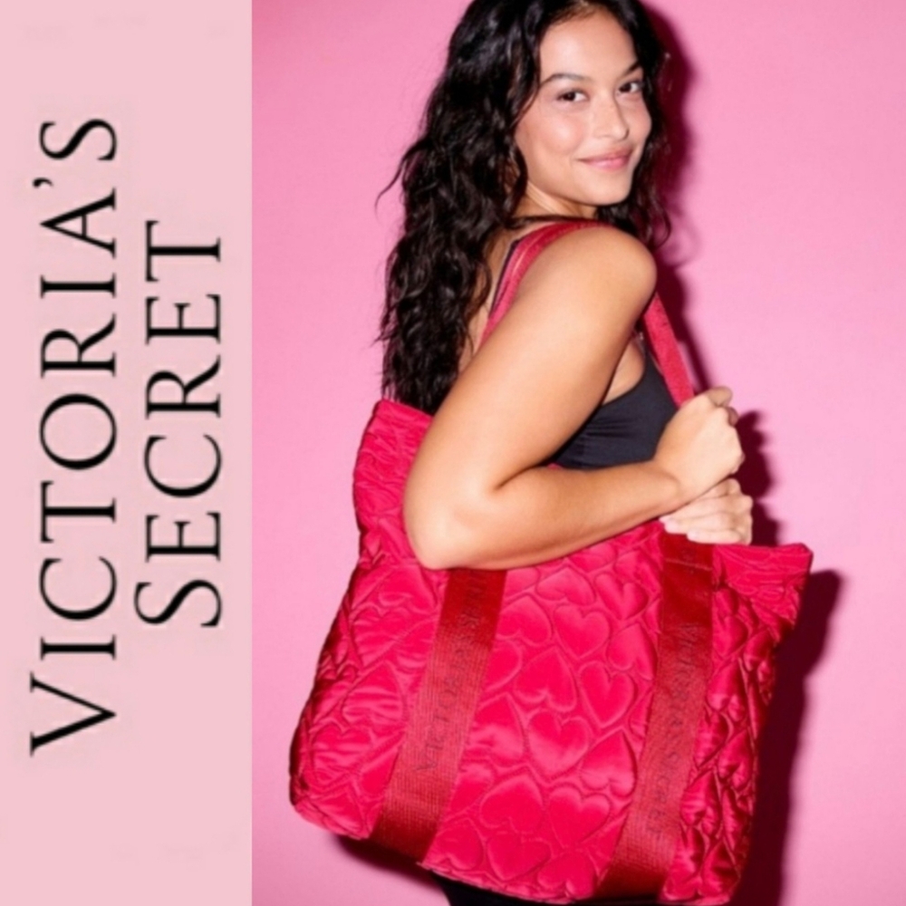 Victoria’s Secret Quilted Puffer Tote